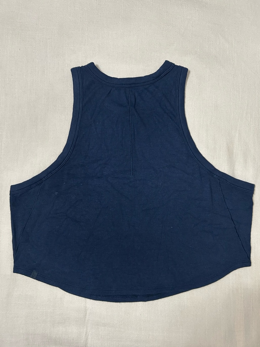 Lululemon Hold Tight Cropped Tank Top in True Navy (Size 14) - Picture 4 of 5